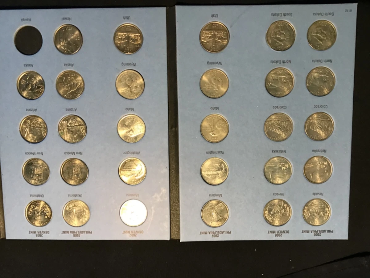 State Quarter Book In Us State Quarters (1999-2008) for sale | eBay
