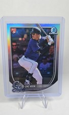 2025 Bowman Chrome - Zac Veen #69 Sp Rookie Red Rc Variation (RC)