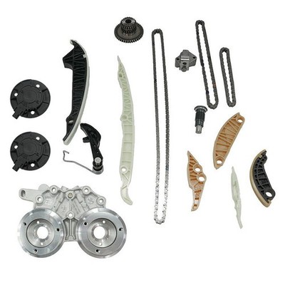 Steuerkettensatz+Nockenwellenbock für Audi VW Seat 1.8 2.0 06H109158M 06L103144F