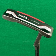 Ping 2021 Anser Black Dot 35" L-Neck Blade Putter Golf Club w/Super Stroke & HC