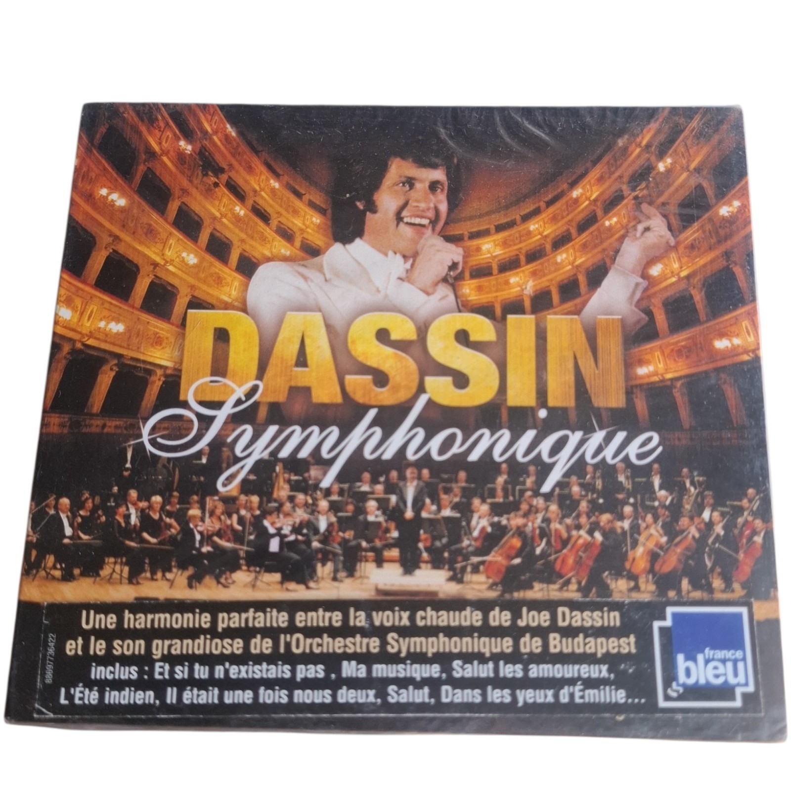 Joe Dassin Symphonique CD DVD Et Si Tu N'Existais Pas L'Été Indien Neuf