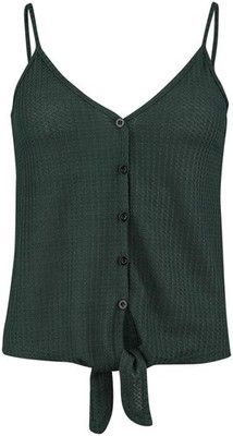 Forplay Top Damen Jule dunkelgrün Basics