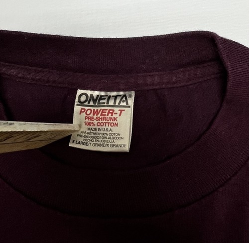 Kittery Trading Post Long Sleeve T Shirt, Made in USA , Oneita Tag - Picture 3 of 9