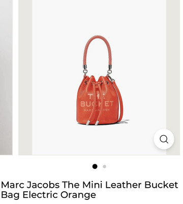 Marc Jacobs The Bucket Mini Orange, Tasche, Umhängetasche, Clutch, Shopper, Bag