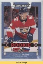 2017-18 Upper Deck Compendium Rookies Blue Mackenzie Weegar #859 READ d8g