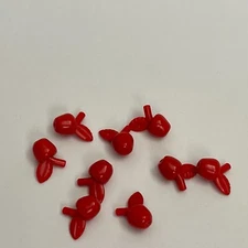Lego 2664 33051 Red Replacement Parts Pieces Lot of 9