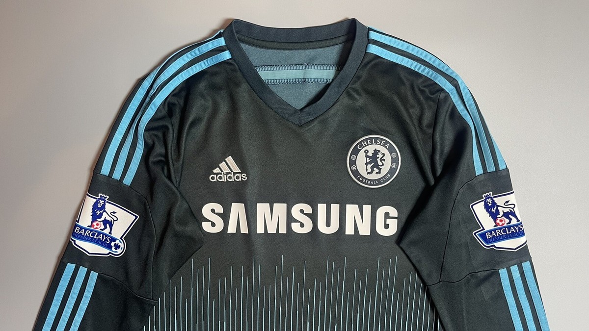CHELSEA ADIDAS 2014/2015 FOOTBALL THIRD JERSEY #4 FABREGAS SIZE “M