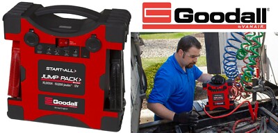 Goodall Manufacturing StartAll JumpPack 12V 10000 Amp Rev.02 New Free ...