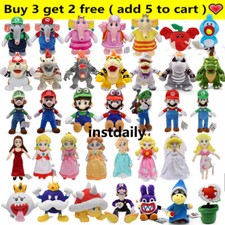 Anime Super Mario Bros Wonder Plush Toys Soft Stuffed Doll Kids Birthday Gifts