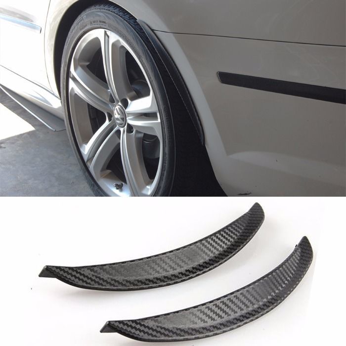 2x Wheel arch extension CARBON Look suitable for VW Passat B5 1996-2005 Fender
