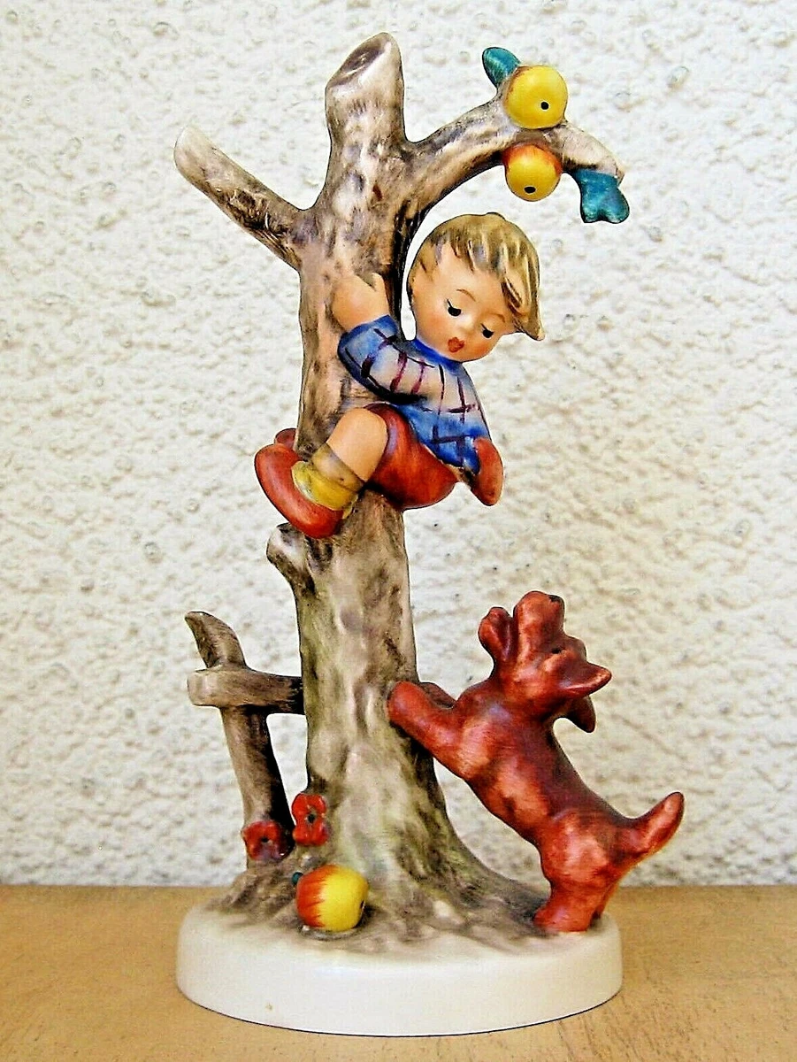 Boy in apple 2024 tree hummel figurine