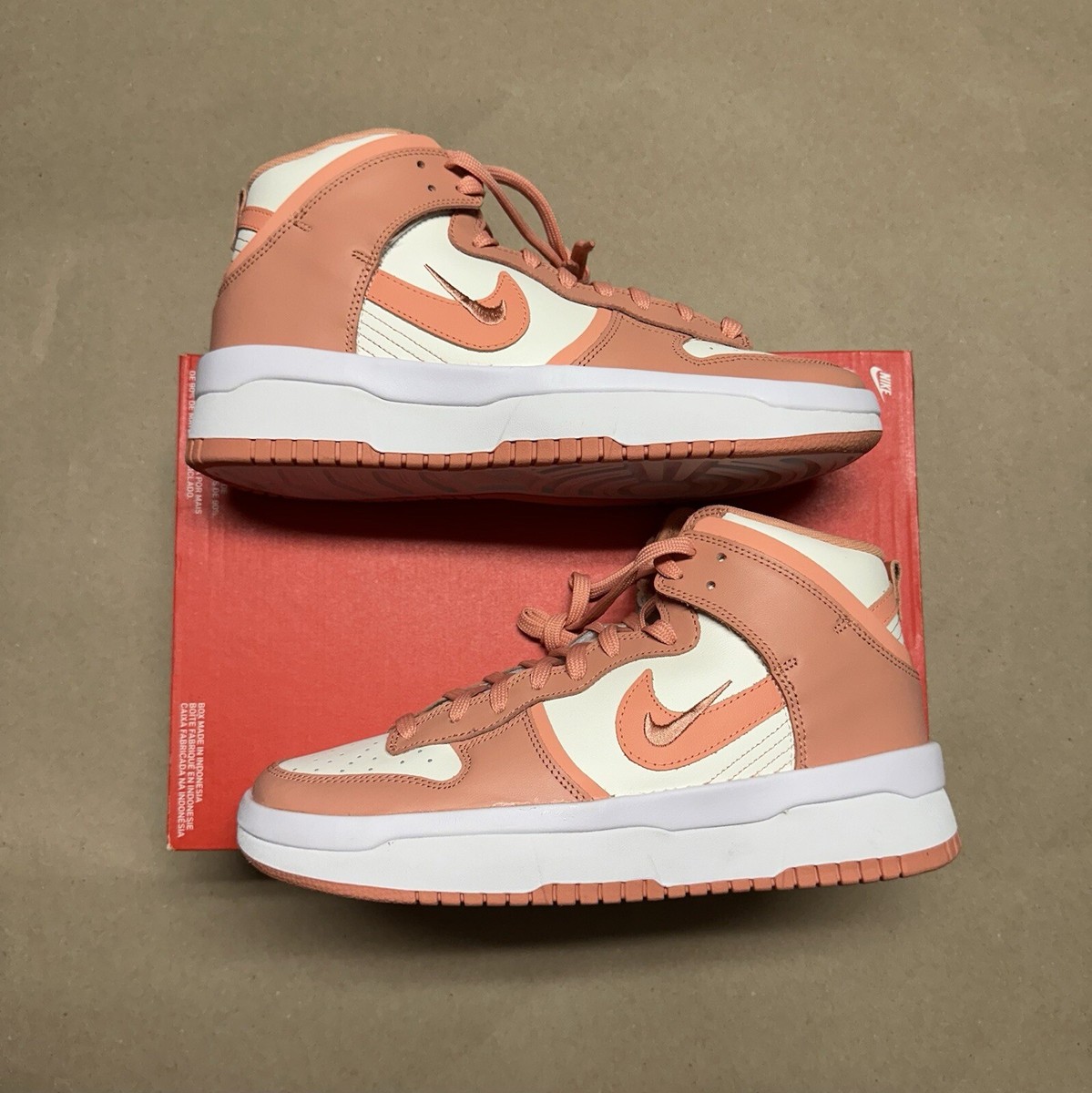 Size 10.5 - Nike Dunk Up High Crimson Bliss W NEW Shoes! | eBay