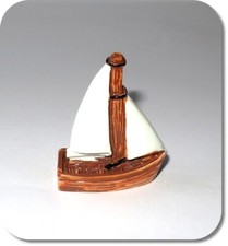 Miniatur Boot, Segelboot, NEU