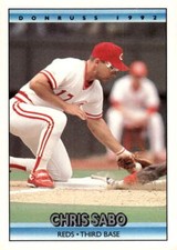 1992 Donruss #50a Chris Sabo