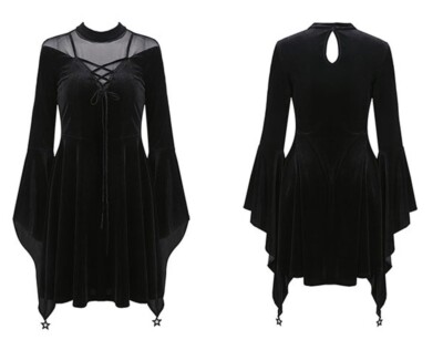 witch mini dress Wicked Witch Costume - Short Dress Outfit