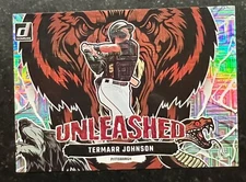2023 Donruss Unleashed Vector Termarr Johnson #1