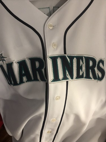 MICHAEL SAUNDERS SEATTLE MARINERS #55 MAJESTIC PRO AUTHENTIC MLB SIGNED JERSEY - Picture 13 of 24