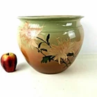 Rare Rookwood Jardiniere in Cameo Glaze Artist Signed Wilcox "H.E.W."
