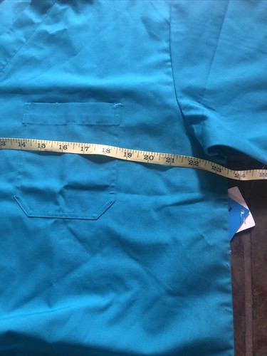 NEW royal unisex XPRESS SCRUBS v-neck medical nurse M Doctor Costume Halloween - Picture 3 of 7