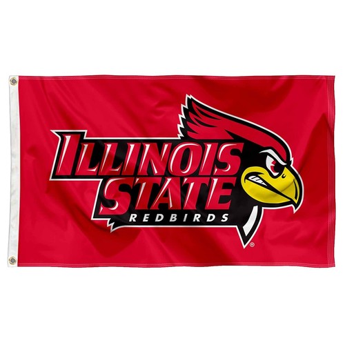 Illinois Fighting Illini 4x6 Foot Block I Flag - Officially Licensed College Flag