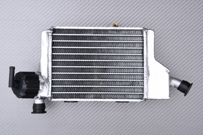 Radiateur droit AVDB ultra-reforcé en aluminium pour refroidissement moteur Husqvarna TC 65