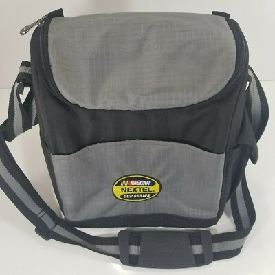 Nascar Nextel Cup Series Cooler Bag Black Tailgate Party Beach Shoulder Strap