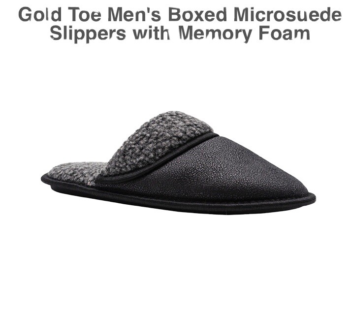 PANTOFOLA D’ORO Ciabatte Gold Memory Foam Uomo Interno Esterno Nero Taglia Piccola 7 Nuove con scatola