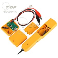 Network RJ11 Line Finder Cable Tracker Tester Toner Electric Wire Tracer Pouch