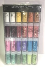 The Paper Studio Iridescent Glitter  * NEW * 24 Count