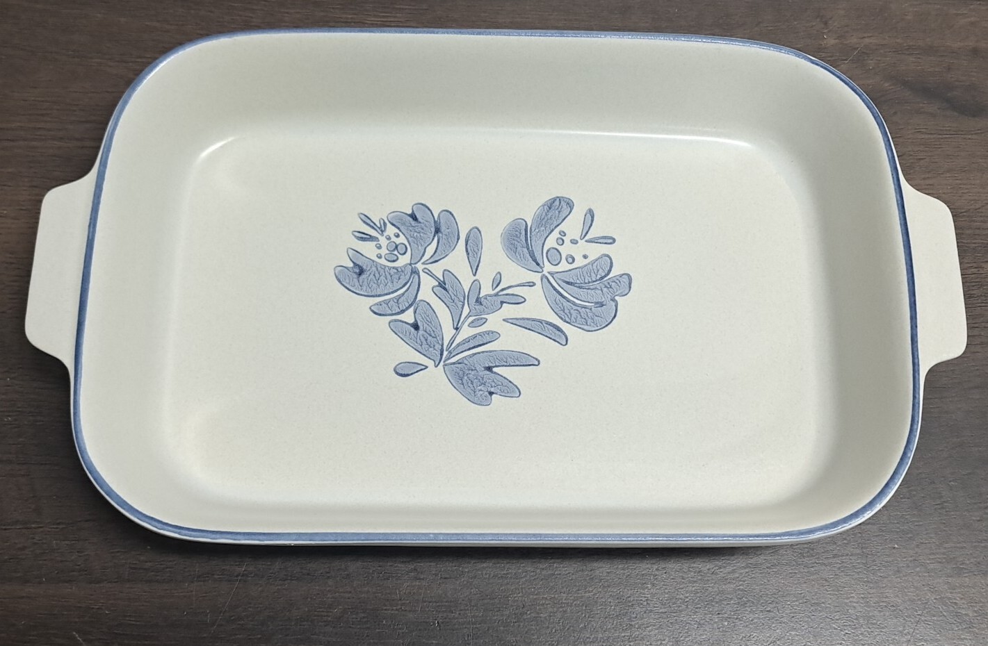 Pfaltzgraff Yorktowne 12" x 8" Handled Rectangle Lasagna Brownie Casserole Pan