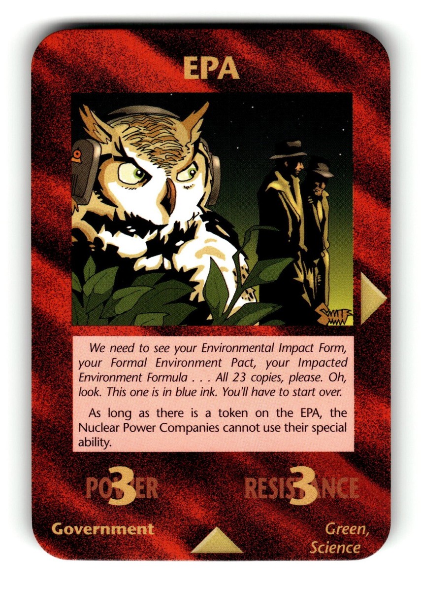 EPA Card INWO Illuminati New World Order Assassins Game 37/122 | eBay