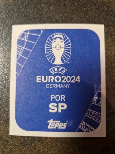 topps euro 2024 sticker - GOLD SP WITHOUT SIGNATURE SILVA - Bild 2 von 2