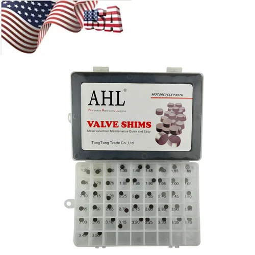 7.48mm Valve Shims Kit 1.2mm-3.5mm for Honda CRF250X CRF250R 2004-2017 47SHIMS