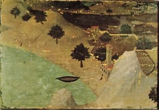 Postcard Ambrogio Lorenzetti Sea Port Of Talamone Italy Unposted