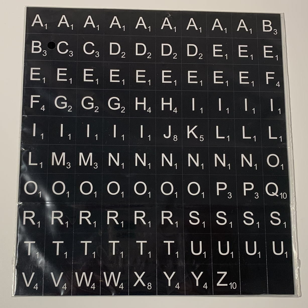 Buy Scrabble Message Board Replacement Letter Tile Set 100