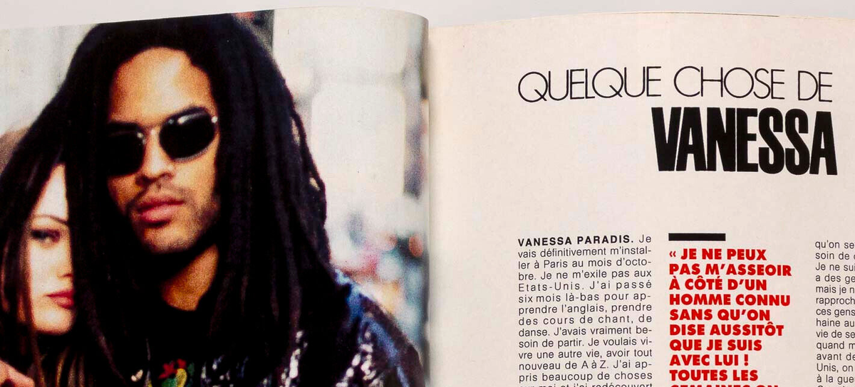 Vanessa Paradis PHILIPPE STARCK Collections ELLE FRANCE magazine 8
