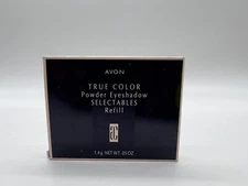 AVON TRUE COLOR SELECTABLE POWDER  EYESHADOW DARK STORM