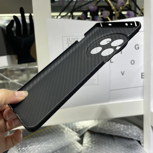 Genuine Carbon Fiber Aramid Case for OnePlus 12 Matte Ultra Thin Anti-Fall Cover - Picture 6 of 18