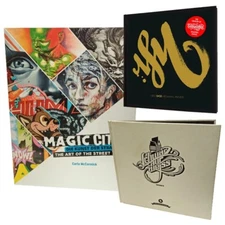 Magic City Set of 3 Rare Out of Print Graffiti Street Art Books by On The Run