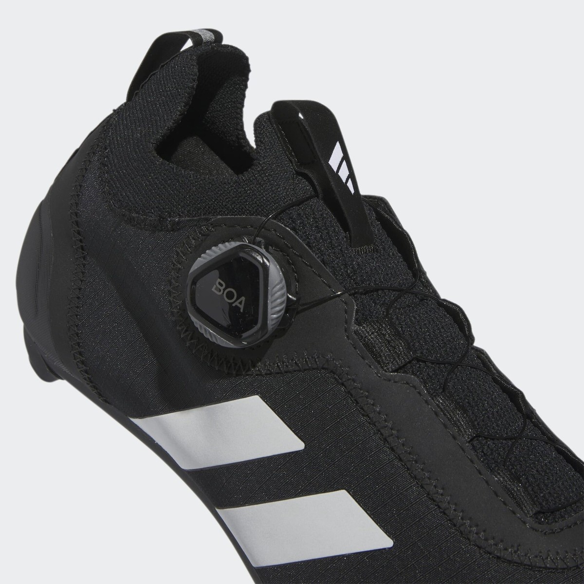 Sz 10 - Adidas Men's The Road BOA Cycling Shoes - 3-Hole, Black
