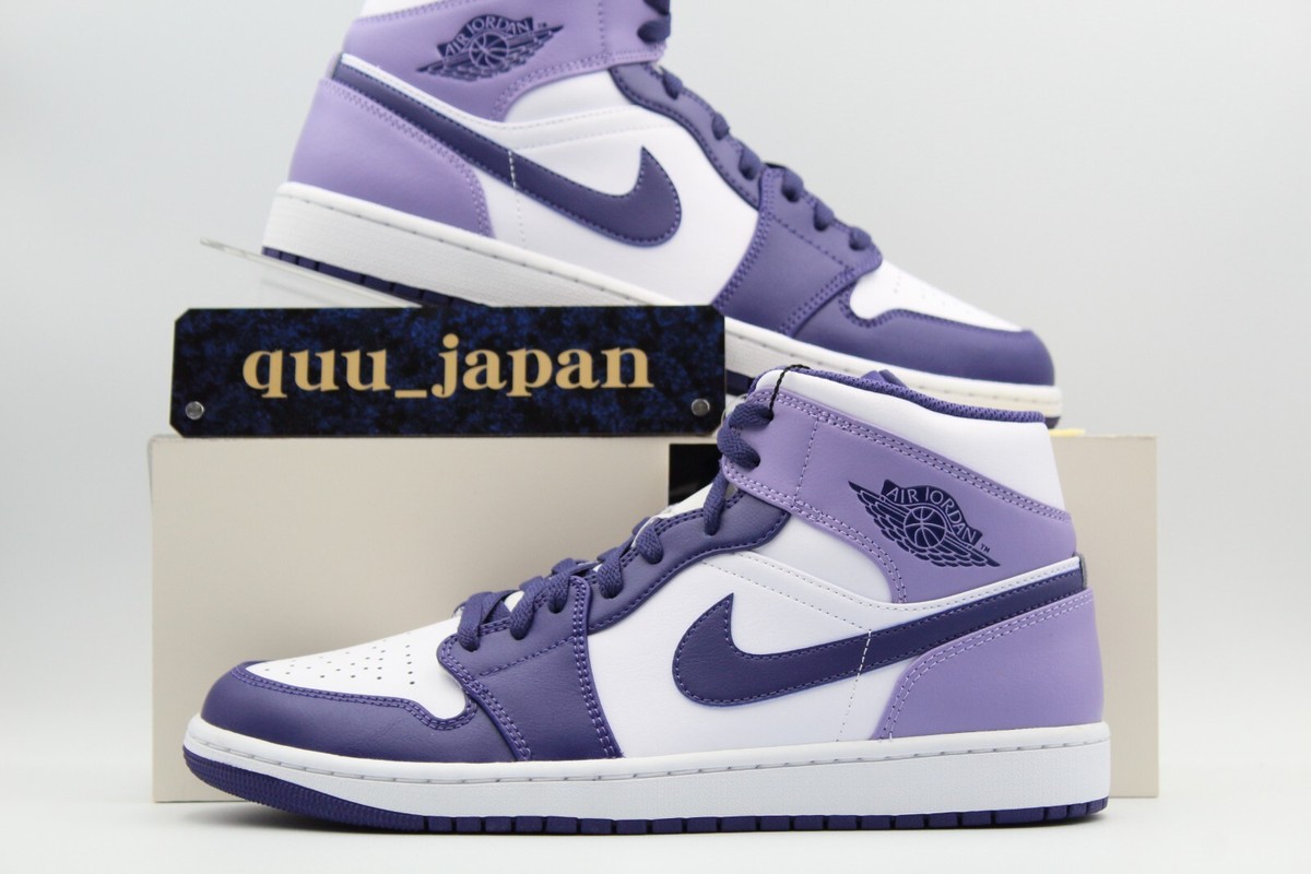Size 10.5 - Air Jordan 1 Mid Sky J Purple for sale online | eBay