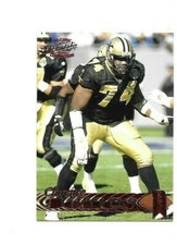 NEW ORLEANS SAINTS CLARENCE JONES BRONZE 1997 PACIFIC INSERT FOOTBALL CARD 