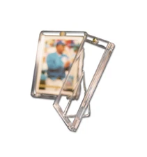 Pro-Mold Stand-Up Screwdown Card Holder - UV Trading Card Display Built In Stand