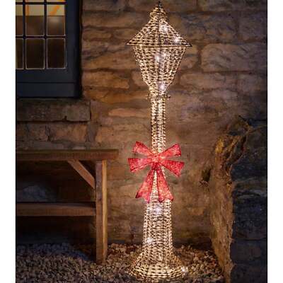 Drei Könige Gold Glitzer Twist Weihnachten Lampenmast 1,2m 1,5m