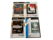 4x Heist - Mafia - Gangsters 1 And 2 PC CD Rom Bundle Joblot