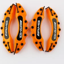 4x Brake Caliper Cover for Mercedes Orange A B C E S ML GLK GLE GLA GLB S Coupe