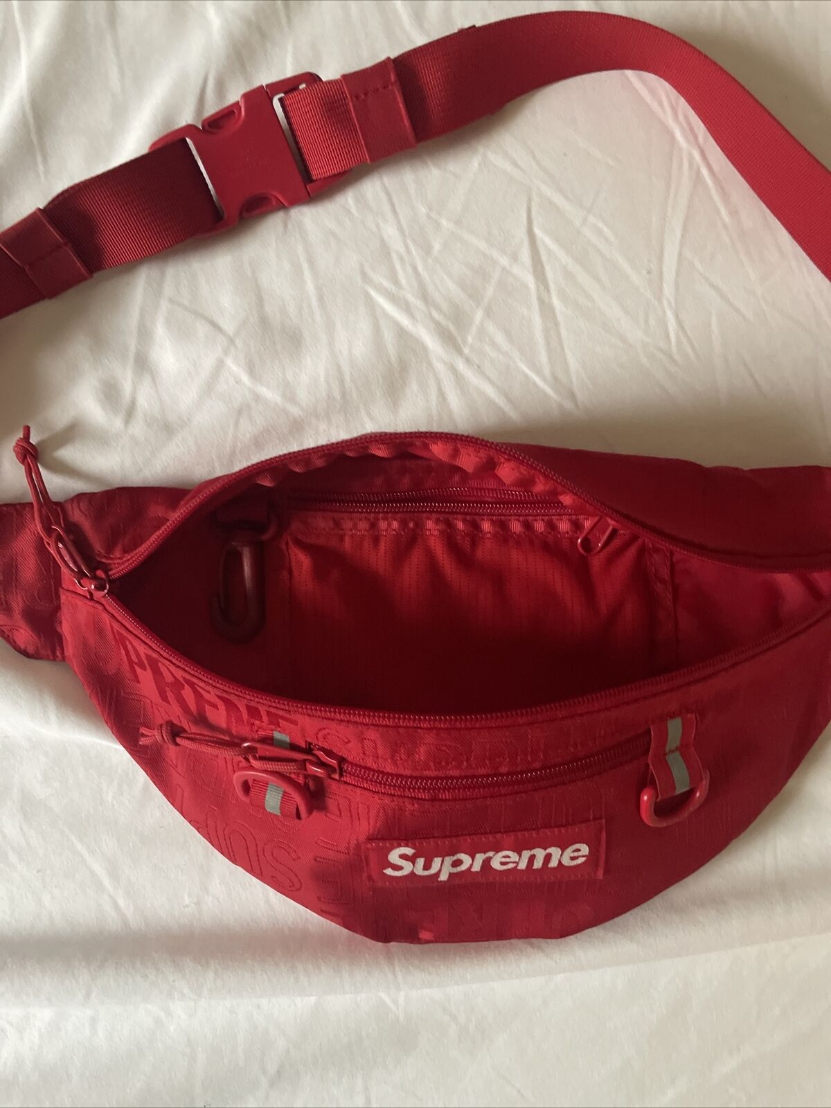 Supreme, Bags, Supreme Waist Bag Ss8 Red