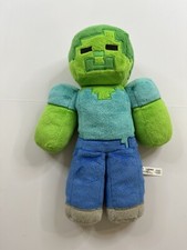 Minecraft Jinx Zombie 13" Plush Stuffed Toy Mojang Spin Masters
