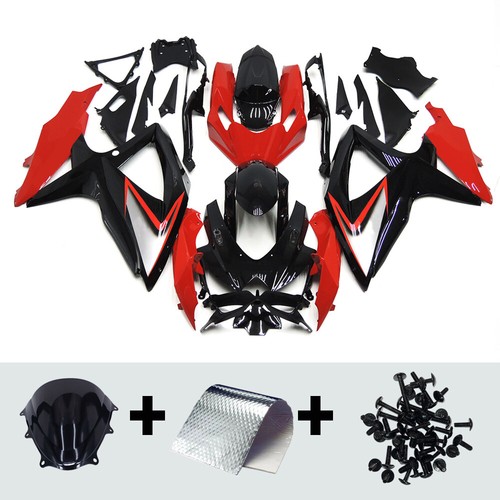 Injection Fairing Kit for 2008-2010 Suzuki GSXR600 GSXR750 K8 Plastic Bodywork - Picture 3 of 90
