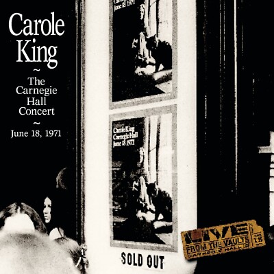 Carole King   The Carnegie Hall Concert REMASTERED / SONY LEGACY RECORDS CD OVP
